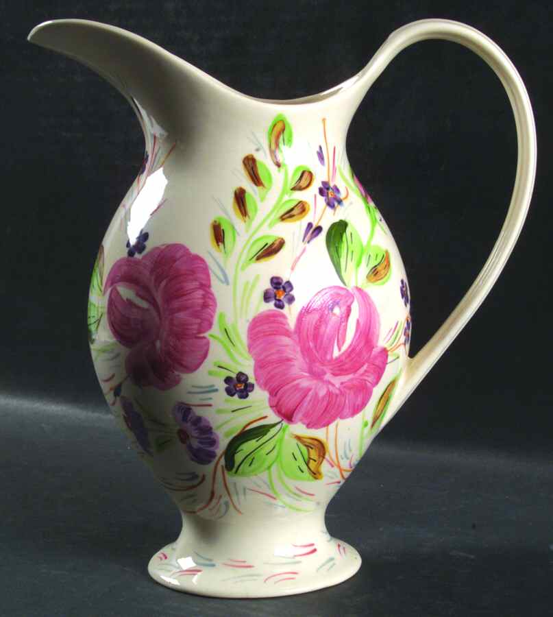 Whig Rose 32 Oz Pitcher by Blue Ridge Southern Pottery-1
