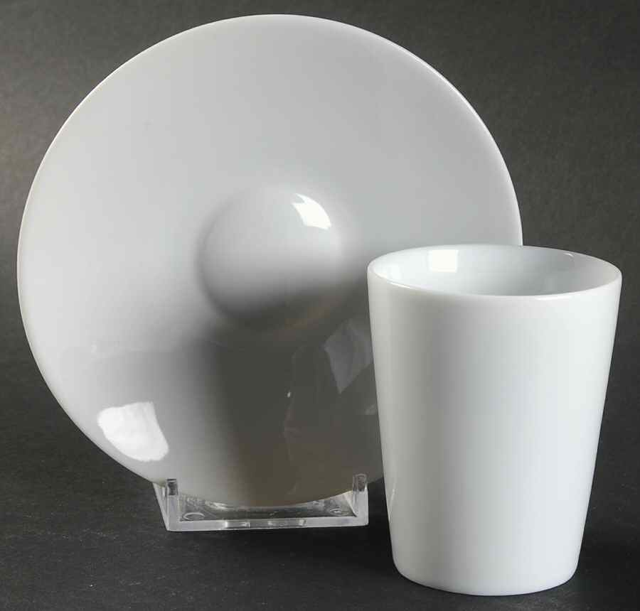Douce Flat Demitasse Cup & Saucer Set by Bernardaud-1