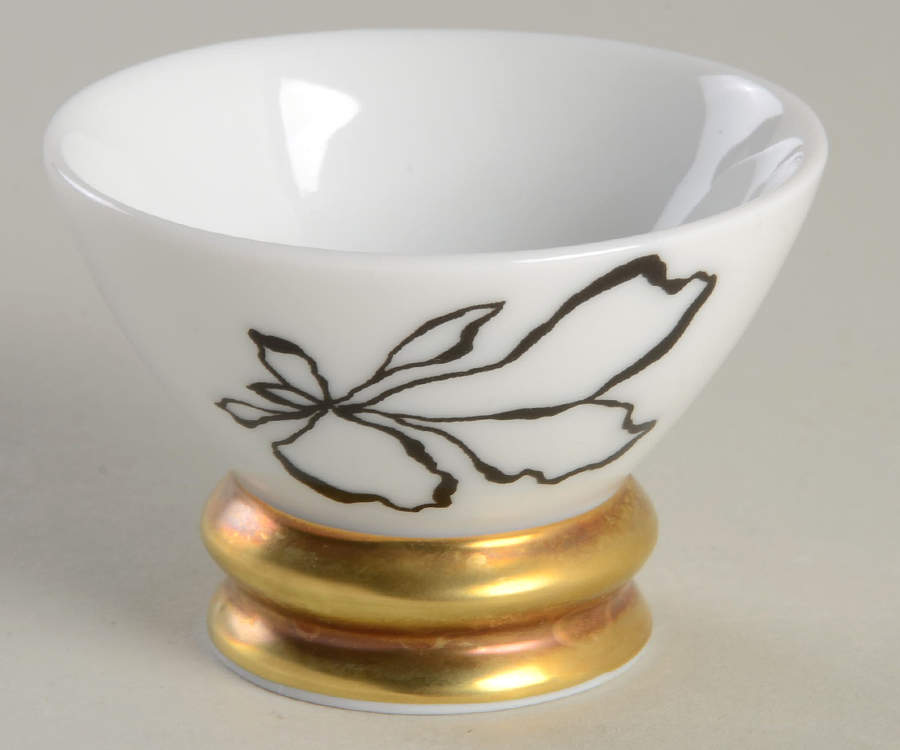 Black Gold Zen Cup-Sake Bowl by Bernardaud-1