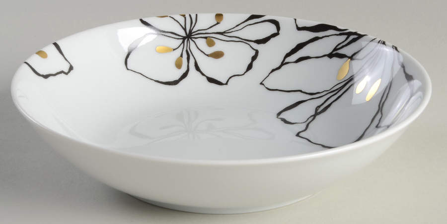 Black Gold Coupe Soup Bowl by Bernardaud-1