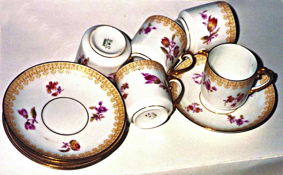 BER475 Flat Demitasse Cup & Saucer Set by Bernardaud-1