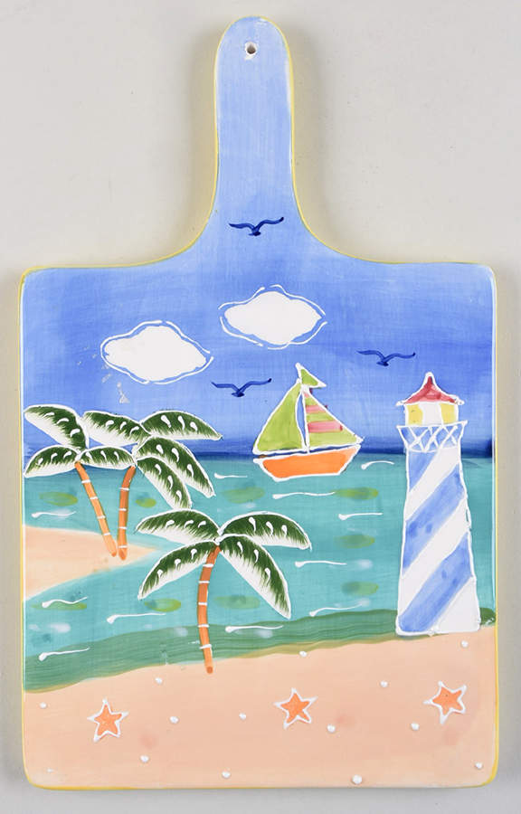 Biscayne Bay Collection Handled Cheese Board by Baum Brothers-1