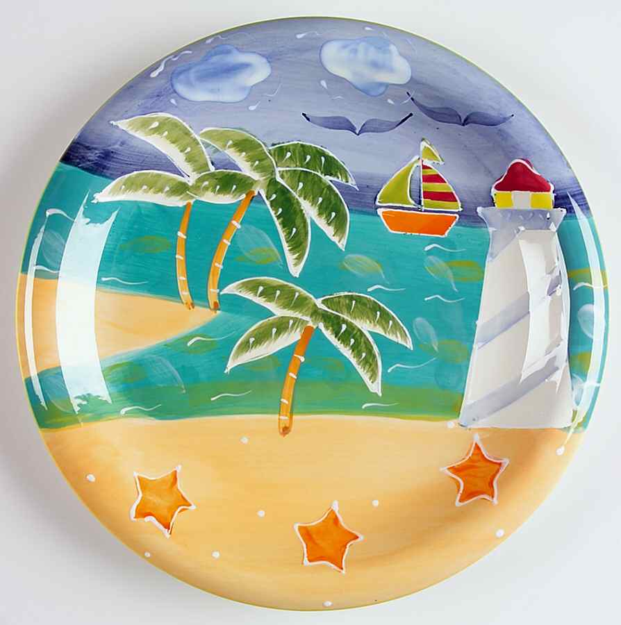 Biscayne Bay Collection Dinner Plate by Baum Brothers-1