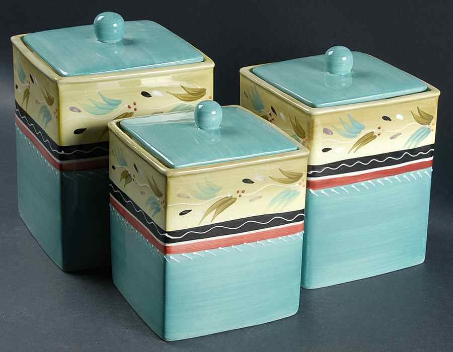 Ole (3 Piece) Canister Set (Box Set) by Block-1