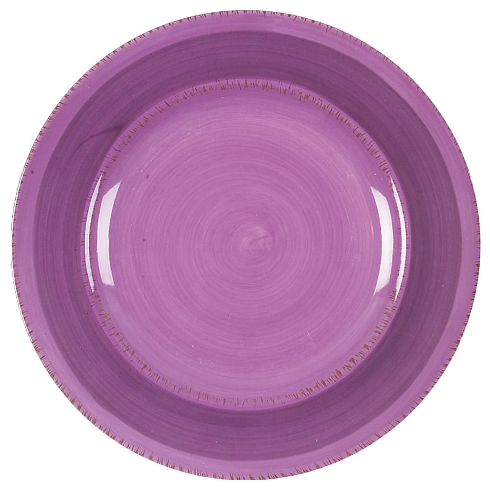 Pastis (Dots and Stripes) Dinner Plate by Bella-1