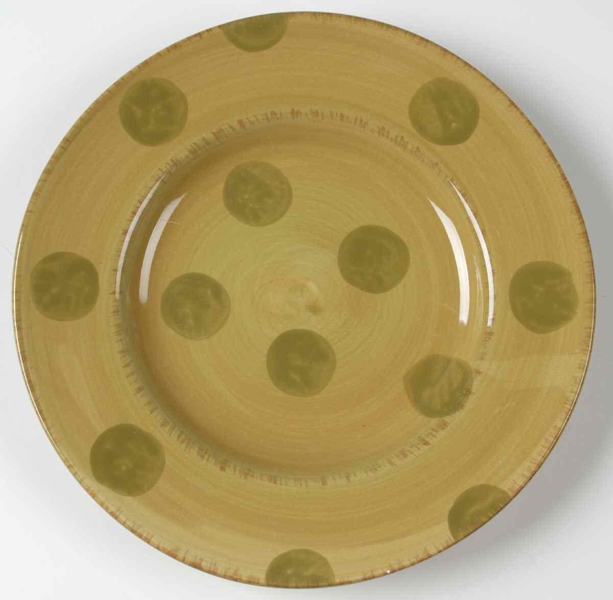Pastis (Dots and Stripes) Salad Plate by Bella-1