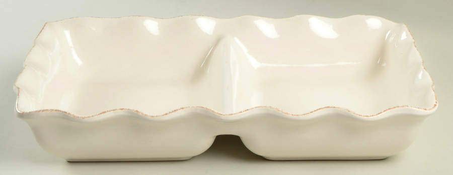 Primvere Rectangular Divided Vegetable Bowl by Ballard Designs-1