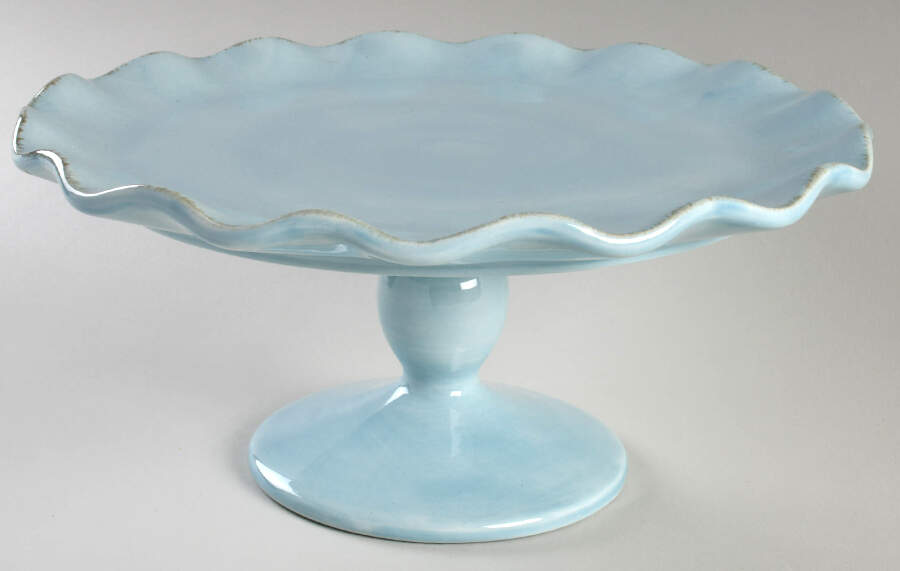 Primvere 11" Diameter Pedestal Cake Stand by Ballard Designs-1