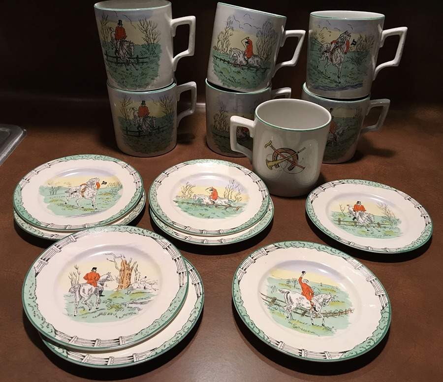 Davenport Hunting Scenes Mug by Burgess & Leigh-1