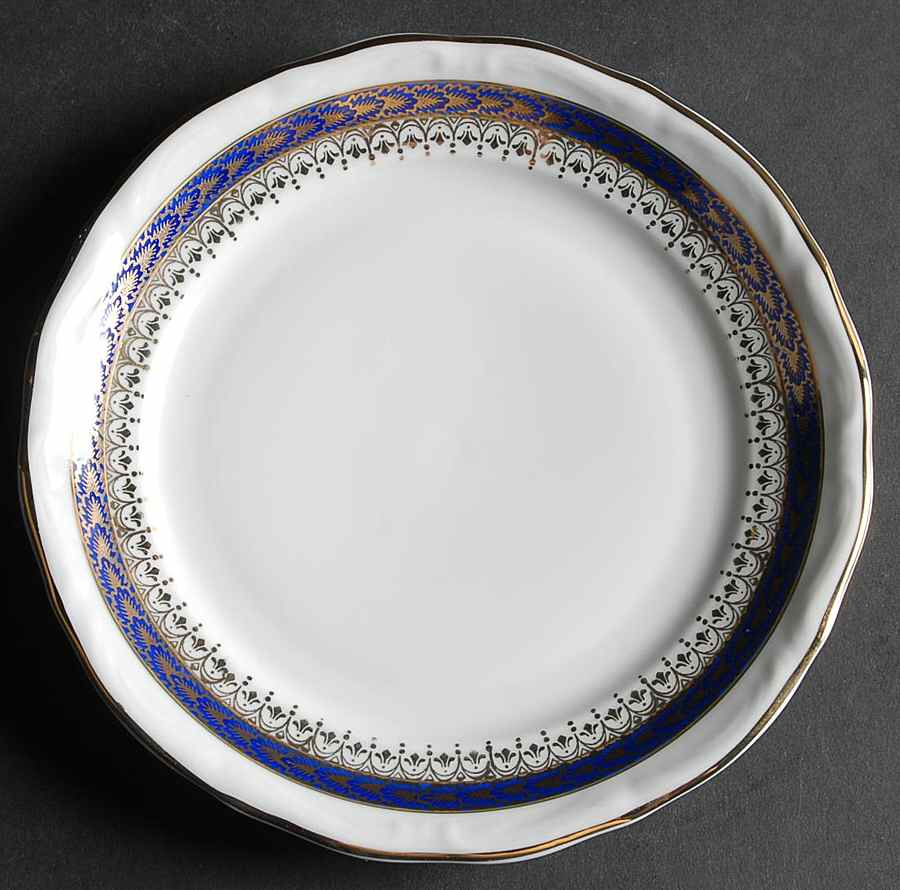 Mt Cobalt Salad Plate by Baum Brothers-1