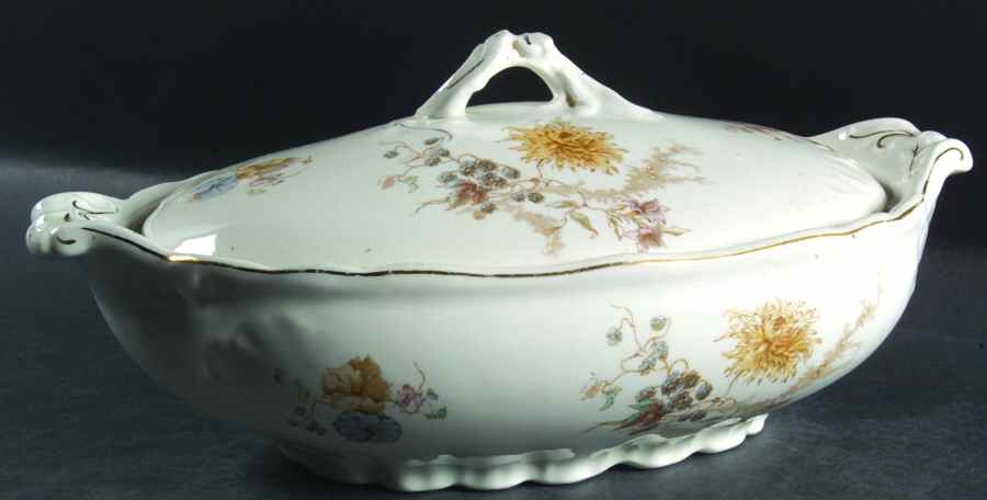 W155 Oval Covered Vegetable by Bishop & Stonier-1