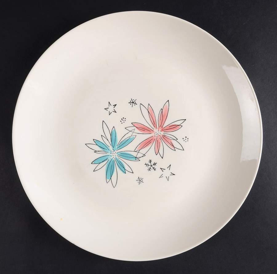 Chiffon Skyline Dinner Plate by Blue Ridge Southern Pottery-1