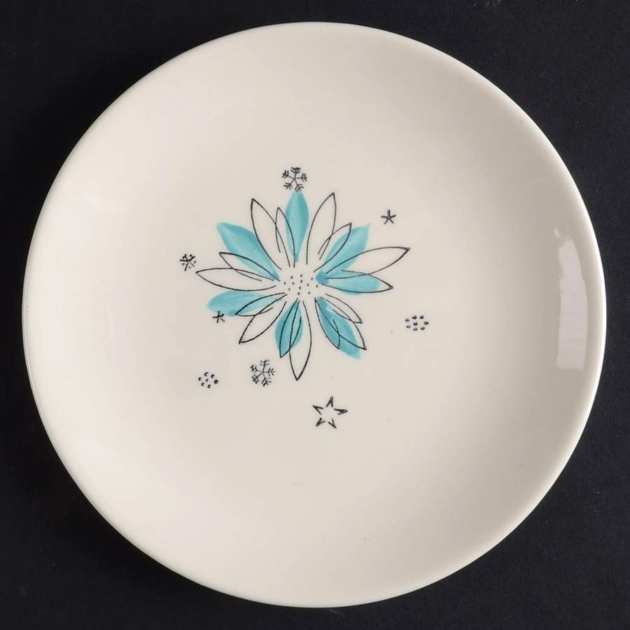 Chiffon Skyline Bread & Butter Plate by Blue Ridge Southern Pottery-1