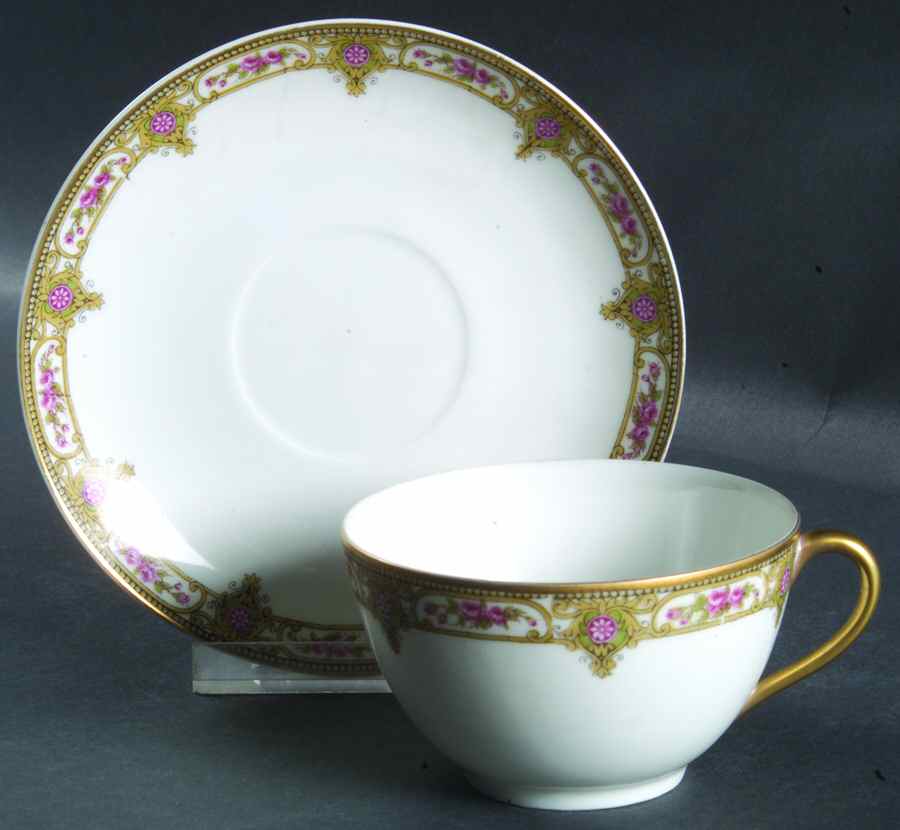 BXM1 Flat Cup & Saucer Set by Bamberger's-1