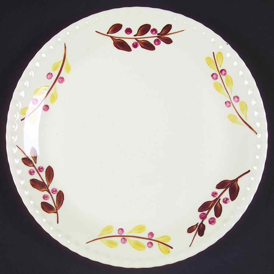 BRP122 Luncheon Plate by Blue Ridge Southern Pottery-1