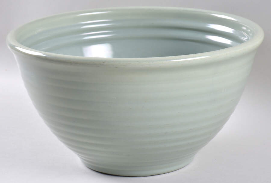 Ring Light Green (New, Circa 2000) 11" Mixing Bowl by Bauer-1
