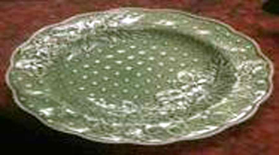 Ingrid Green Dinner Plate by Bordallo Pinheiro-1