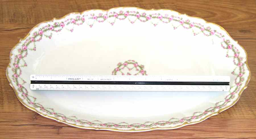 BWD559 16" Oval Serving Platter by Bawo & Dotter-1