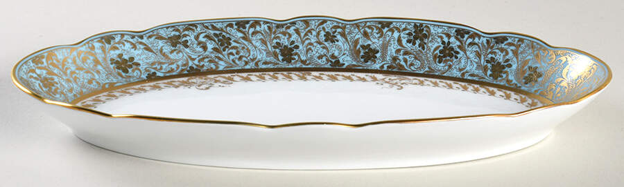 Eden Turquoise Relish by Bernardaud-1