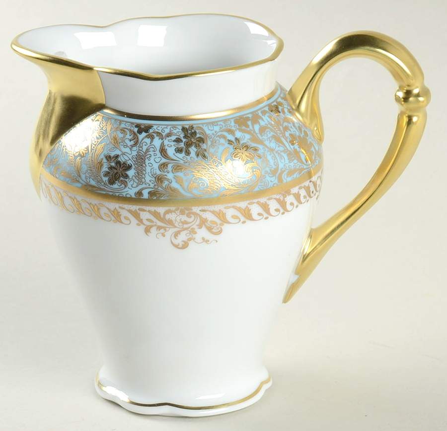 Eden Turquoise Creamer by Bernardaud-1