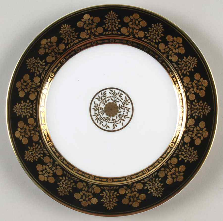 Imperial Garden Bread & Butter Plate by Bernardaud-1