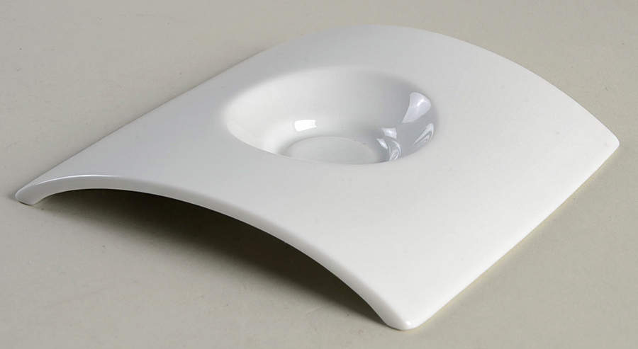 Luna White Saucer by Bernardaud-1
