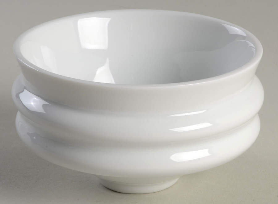Luna White Flat Cup by Bernardaud-1