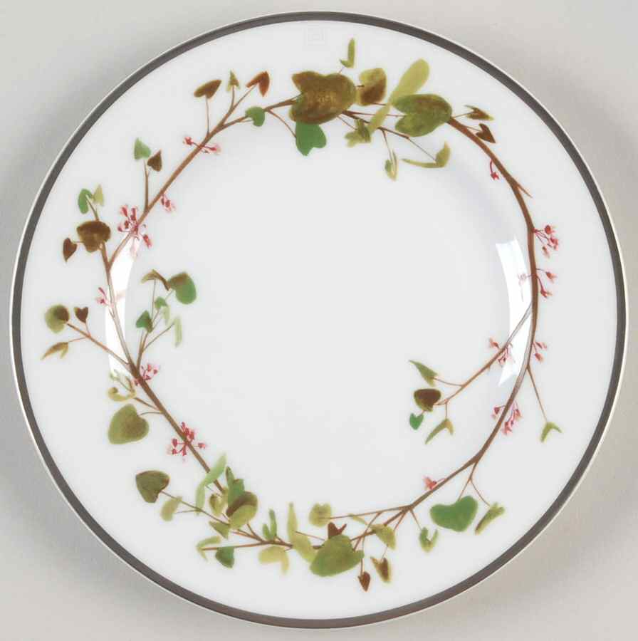 Oriental Tree Bread & Butter Plate by Bernardaud-1