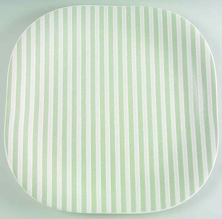 Cabana Green 12" Square Serving Platter by Block-1
