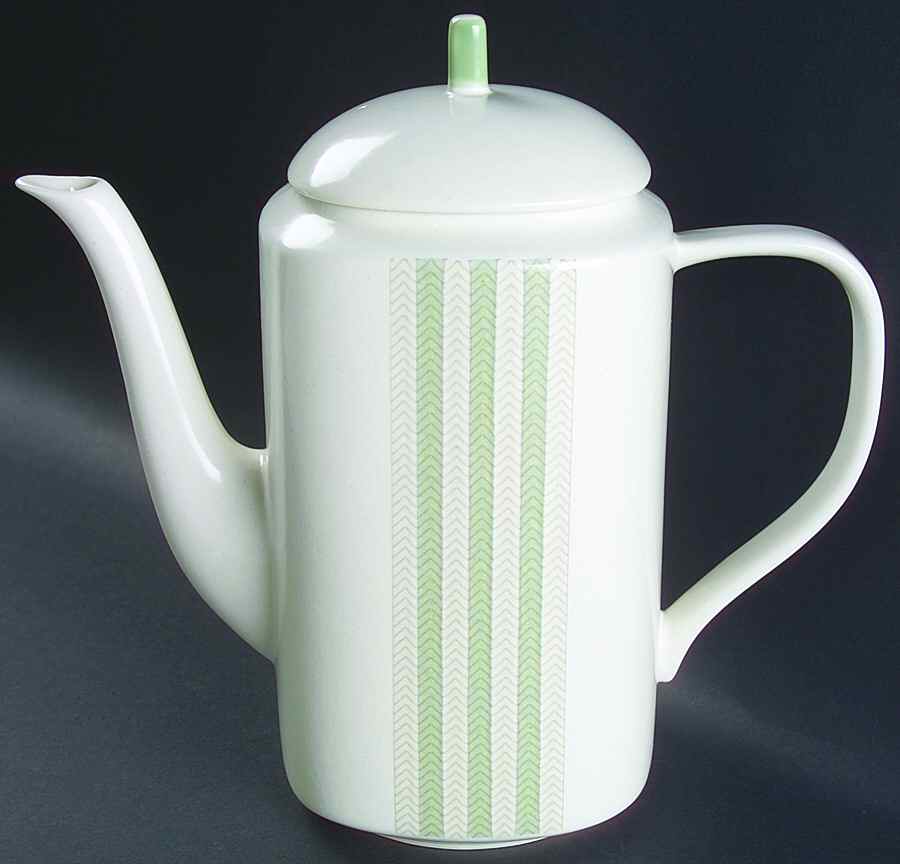 Cabana Green Coffee Pot & Lid by Block-1
