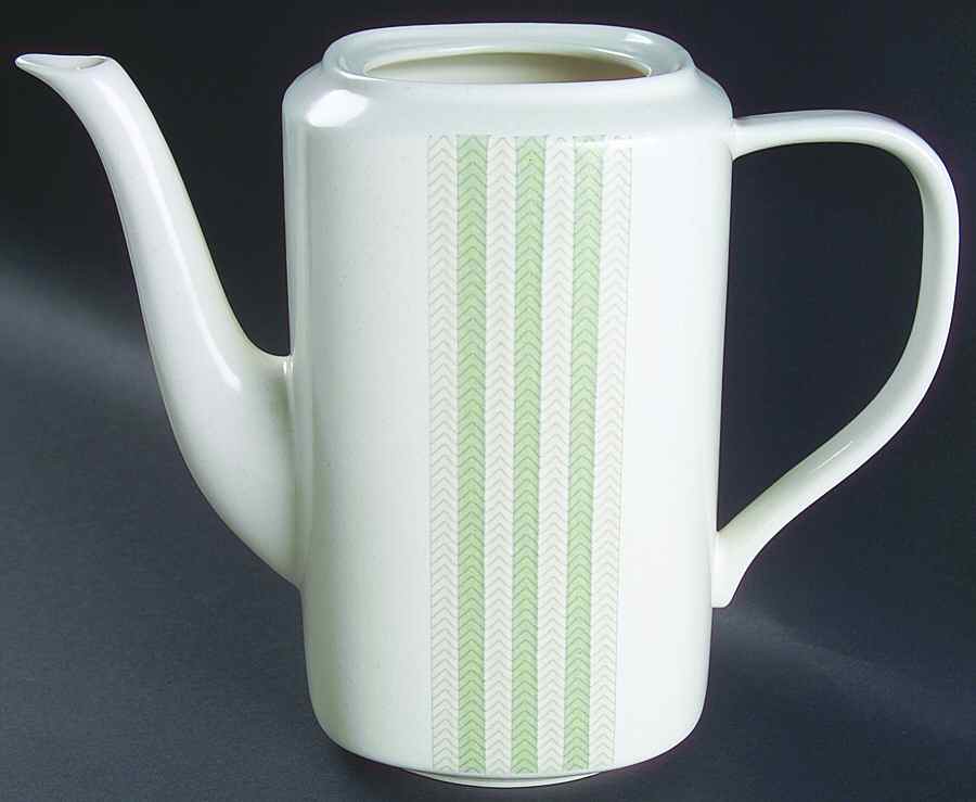 Cabana Green Coffee Pot No Lid by Block-1