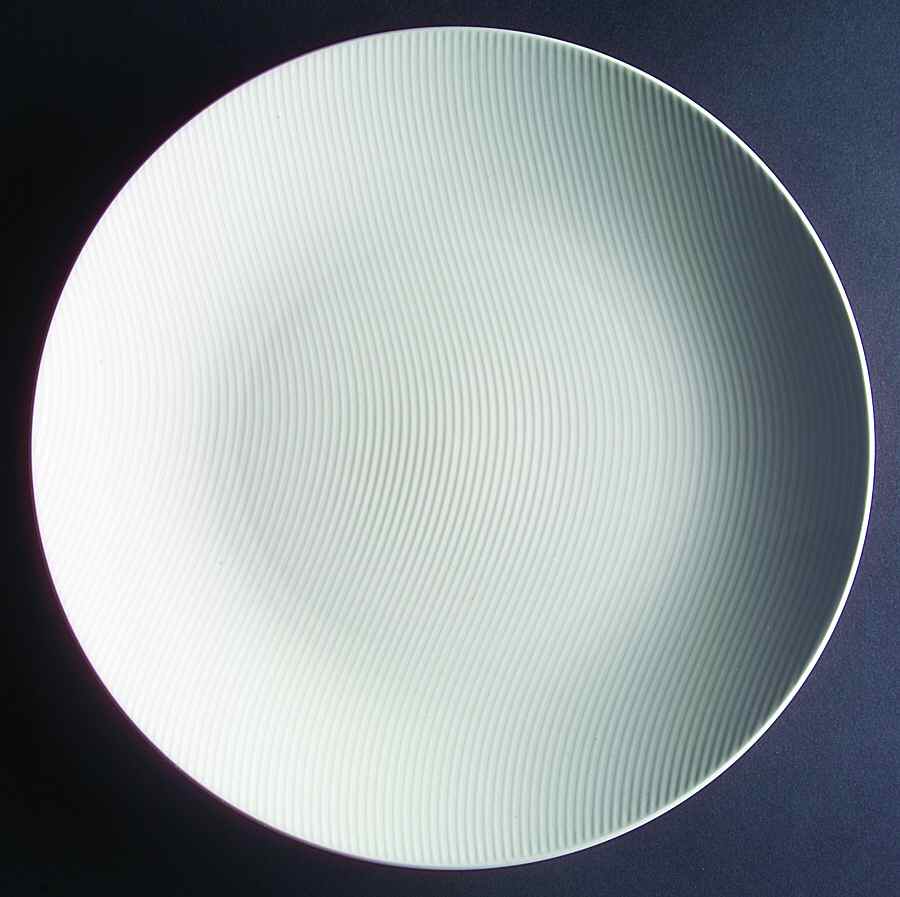 Curves White 12" Chop Plate (Round Platter) by Block-1