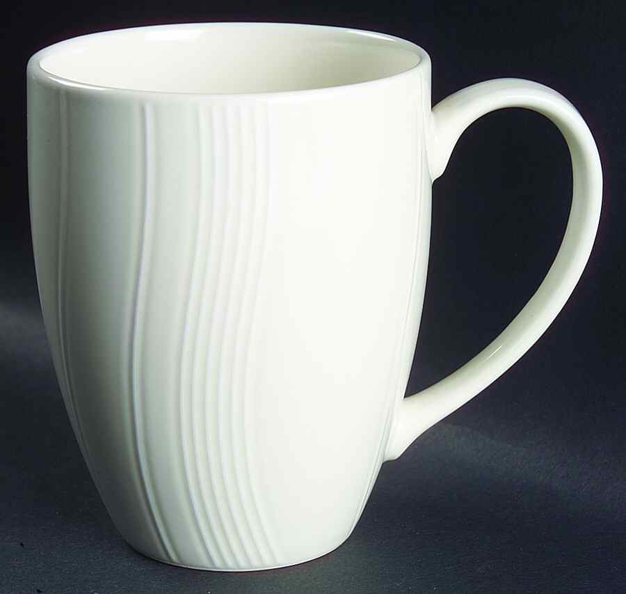 Curves White Mug by Block-1