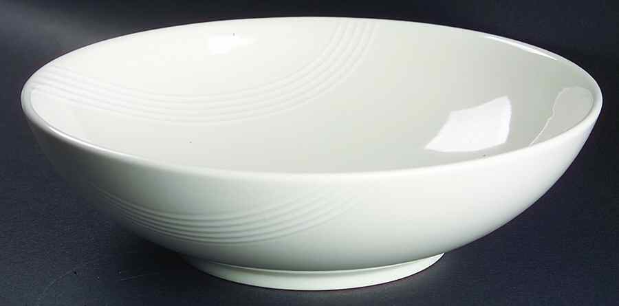 Curves White Soup/Cereal Bowl by Block-1