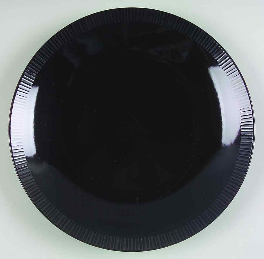 Dash Ebony Dinner Plate by Block-1