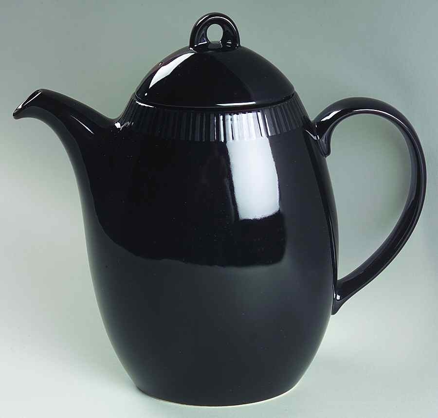 Dash Ebony Coffee Pot & Lid by Block-1