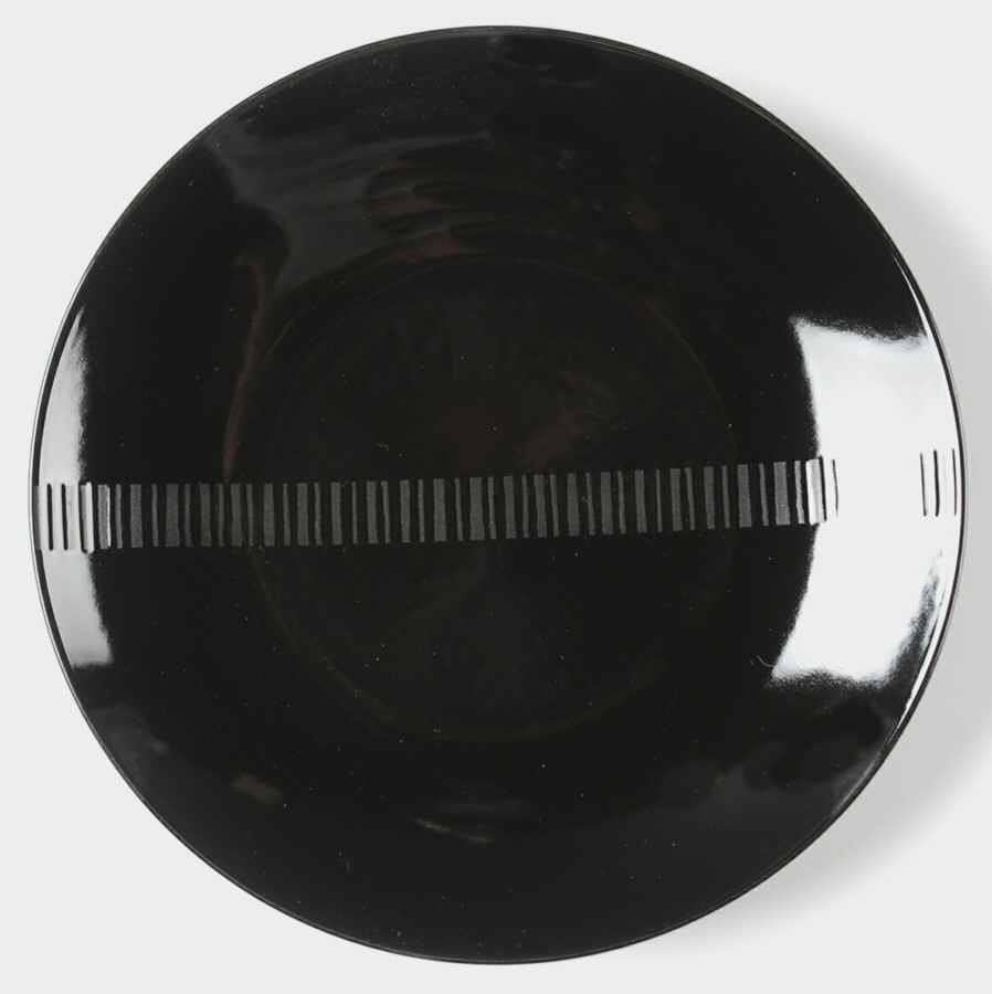 Dash Ebony Salad Plate by Block-1