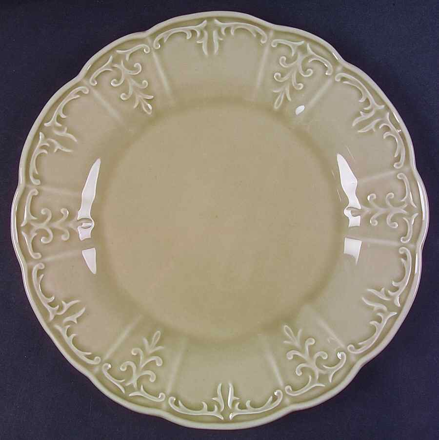 Fleur Taupe Dinner Plate by Block-1