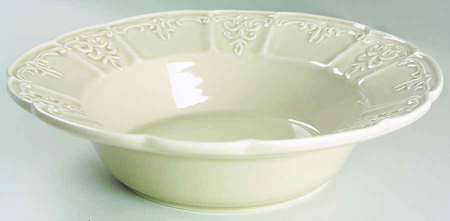 Fleur Taupe 10" Round Vegetable Bowl by Block-1