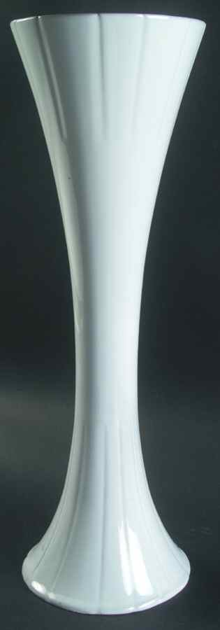 Fleur White 19" Vase by Block-1