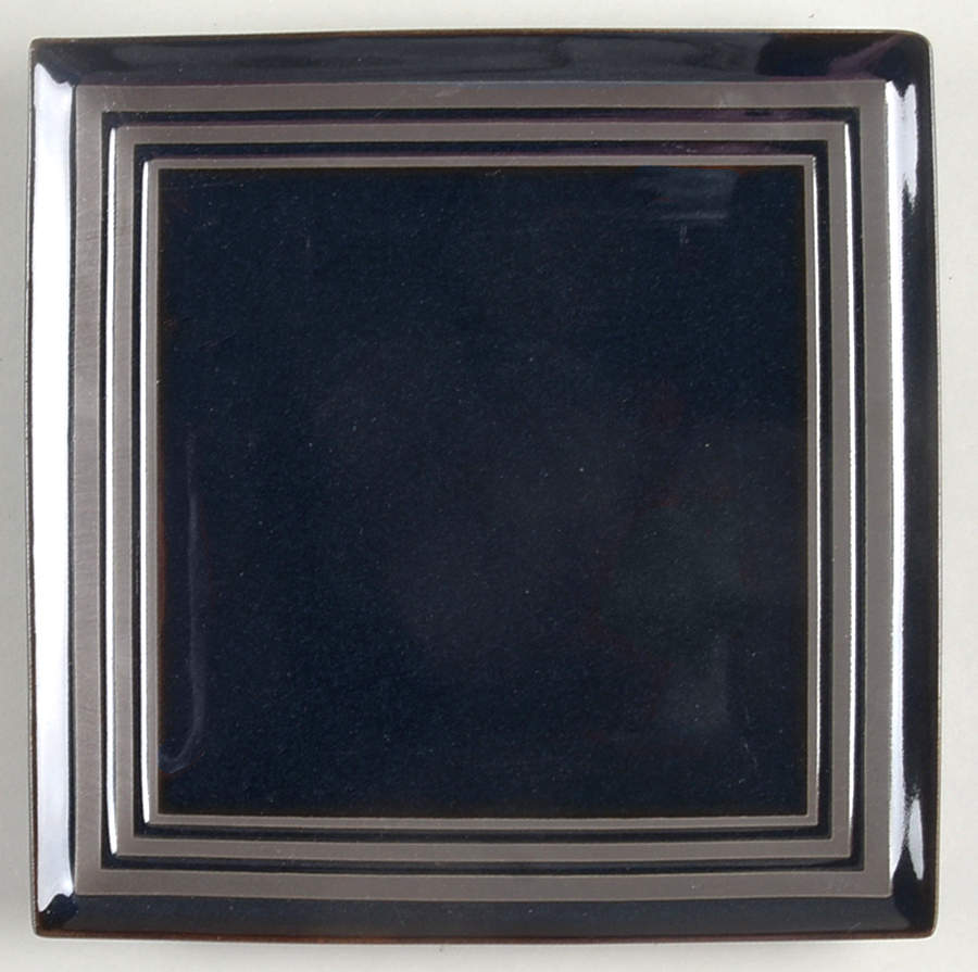 Parallels Iris (Dark Blue) Salad Plate by Block-1