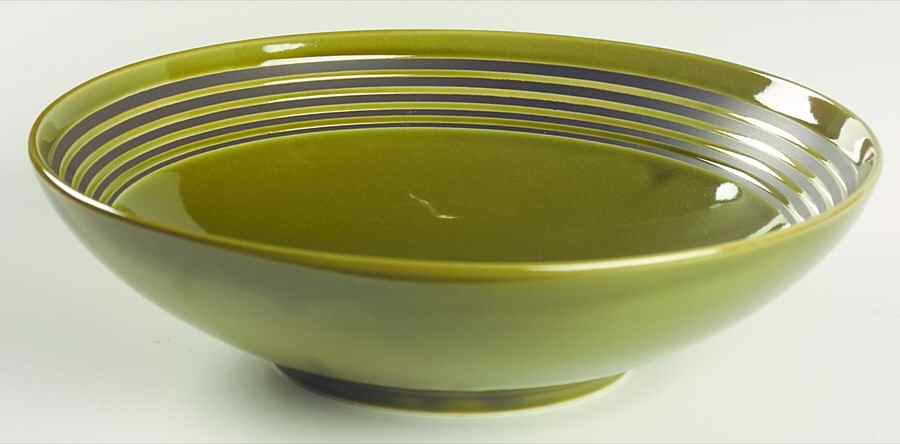 Parallels Sage 11" Round Vegetable Bowl by Block-1