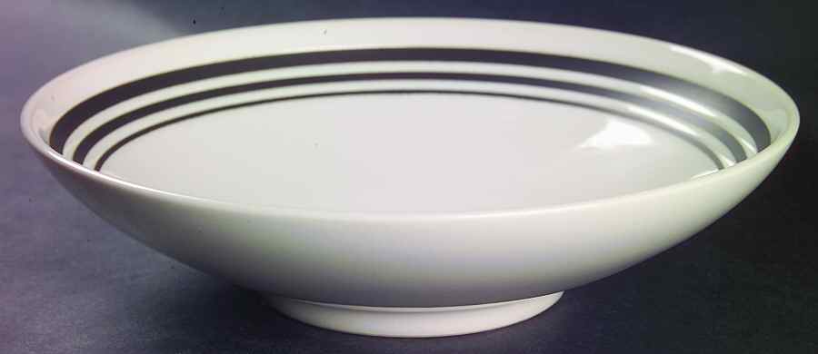 Parallels White Soup/Cereal Bowl by Block-1