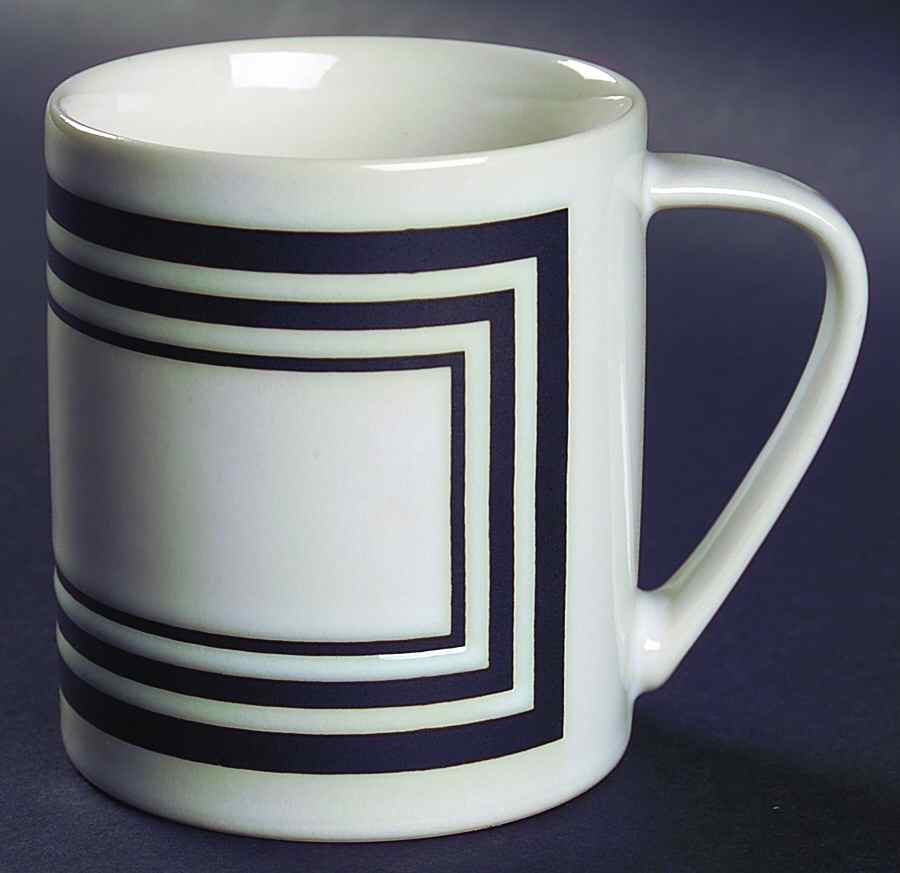 Parallels White Mug by Block-1