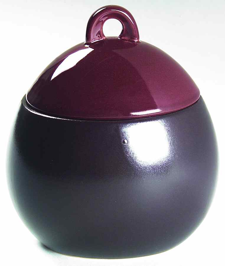 Pin Wheel Sugar Bowl & Lid by Block-1