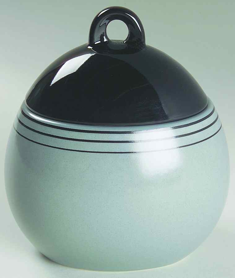 Race Track Sugar Bowl & Lid by Block-1