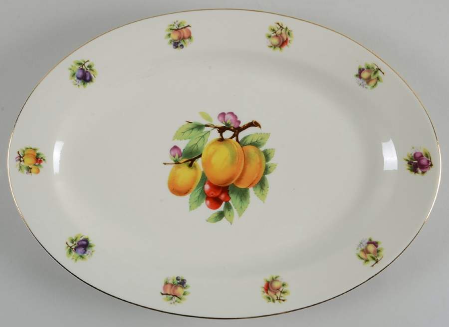 BAU54 14" Oval Serving Platter by Baum Brothers-1