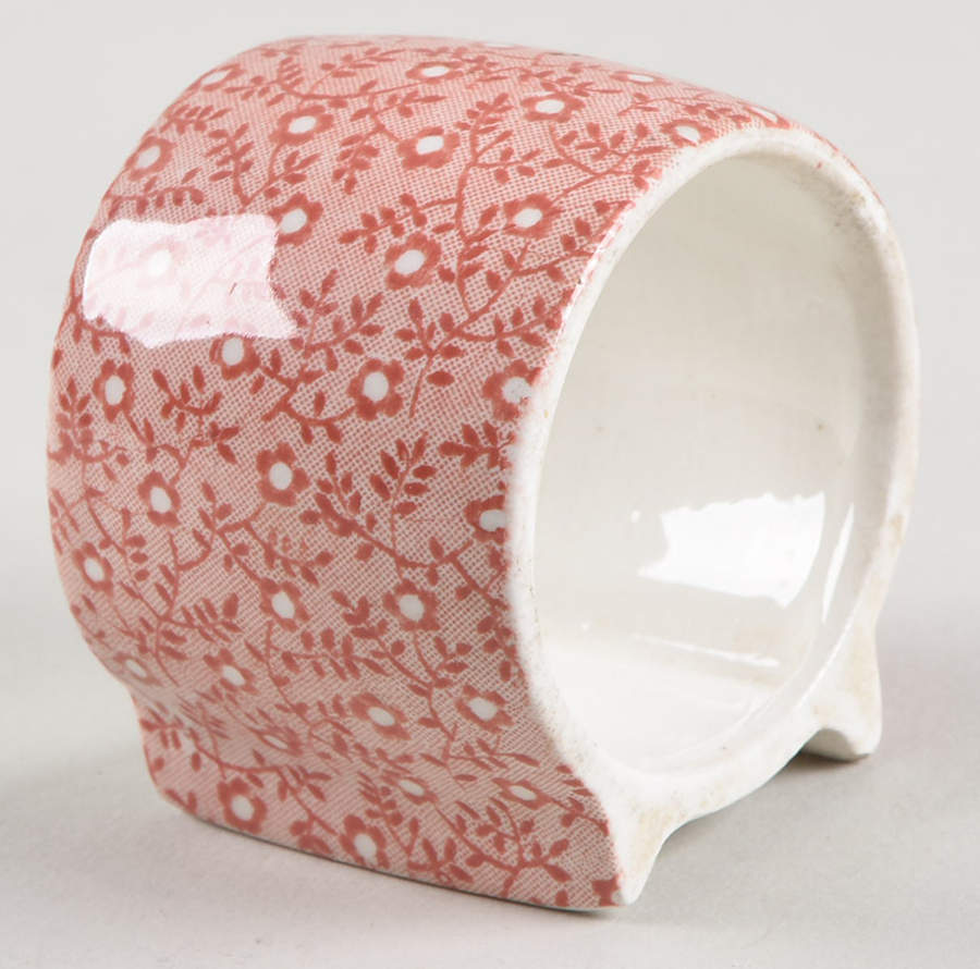 Felicity Pink Napkin Ring by Burgess & Leigh-1