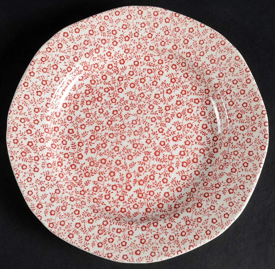 Felicity Pink Salad Plate by Burgess & Leigh-1