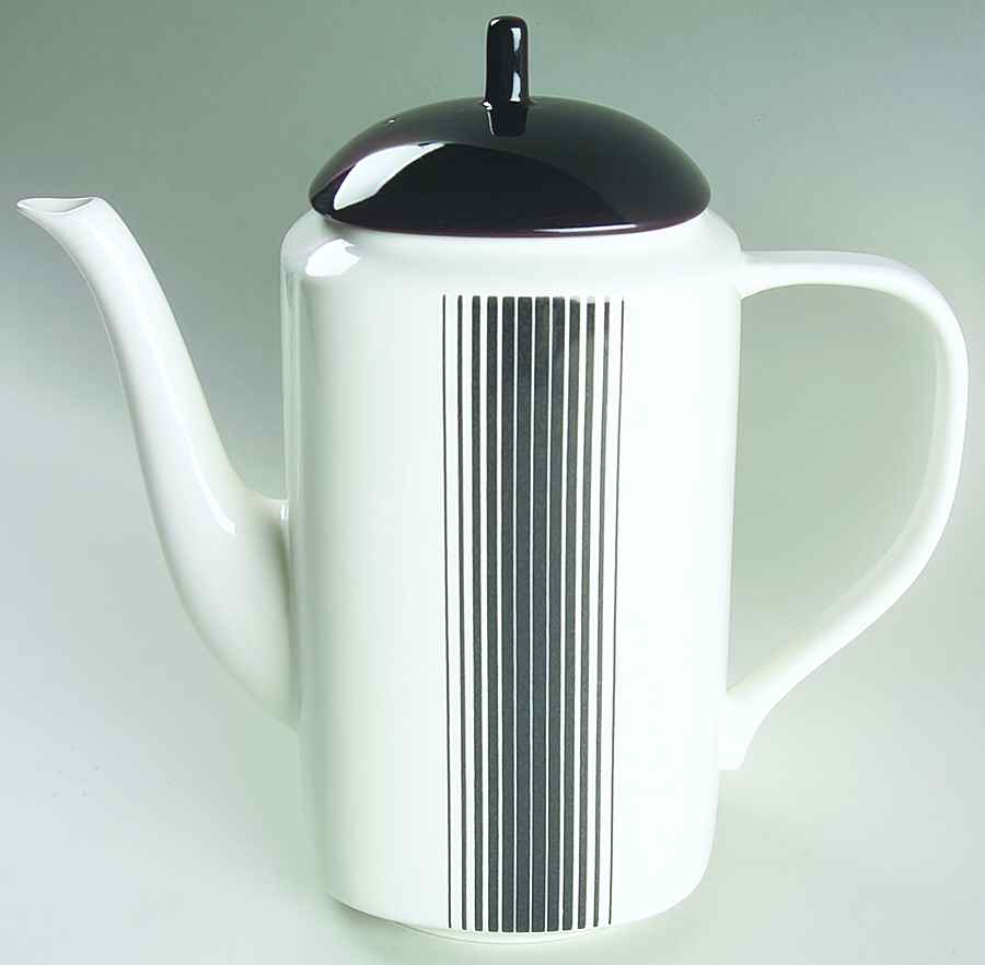 Zebra Coffee Pot & Lid by Block-1